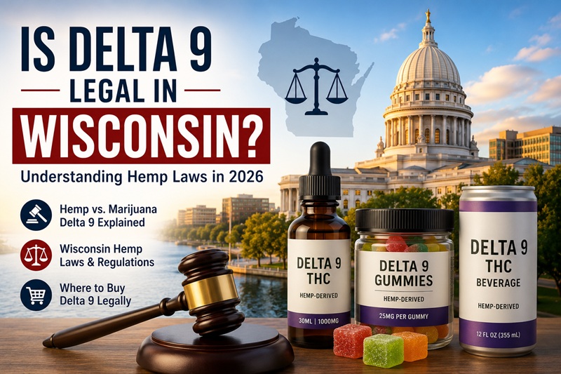 Is Delta 9 Legal in Wisconsin? Understanding Hemp Laws in 2026