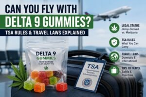 can you fly with delta 9 gummies