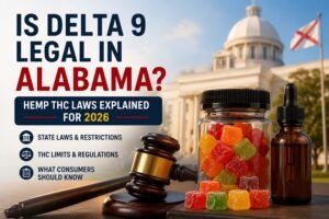 is delta 9 legal in alabama