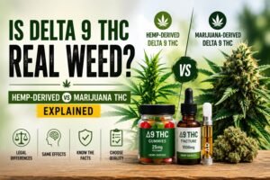 is delta 9 thc real weed