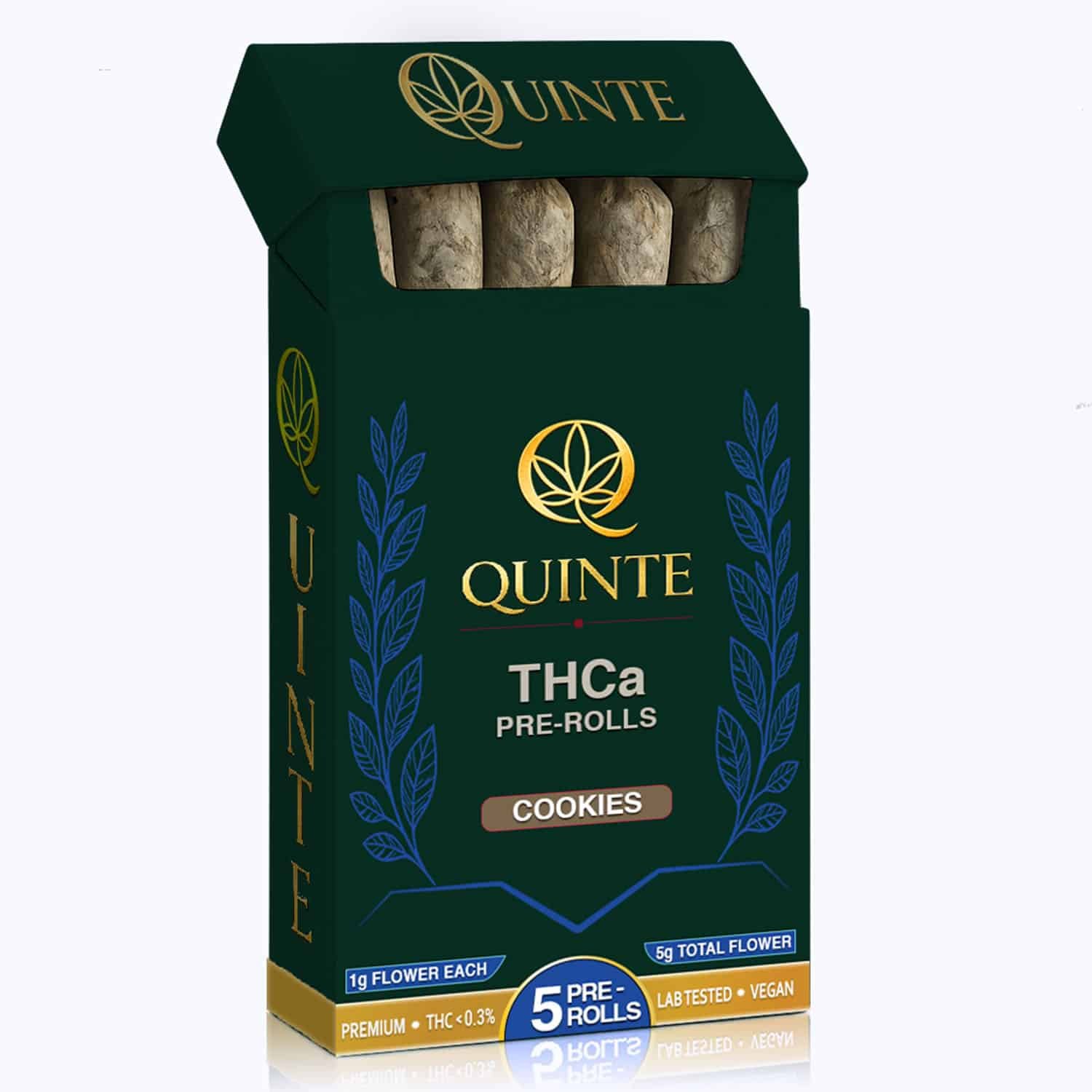 Cookies Flavor THCa Pre Rolls - Pack of 5 1 Cookies Flavor THCa Pre Rolls - Pack of 5